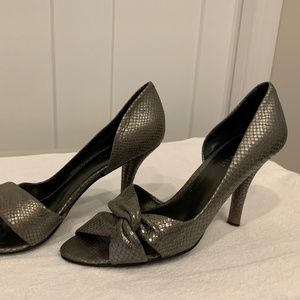 Pewter Nine West Jojus Pump